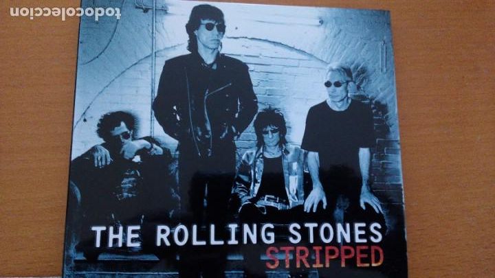Discos de vinilo: THE ROLLING STONES STRIPPED CD DIGIPACK CON LIBRETO - Foto 1