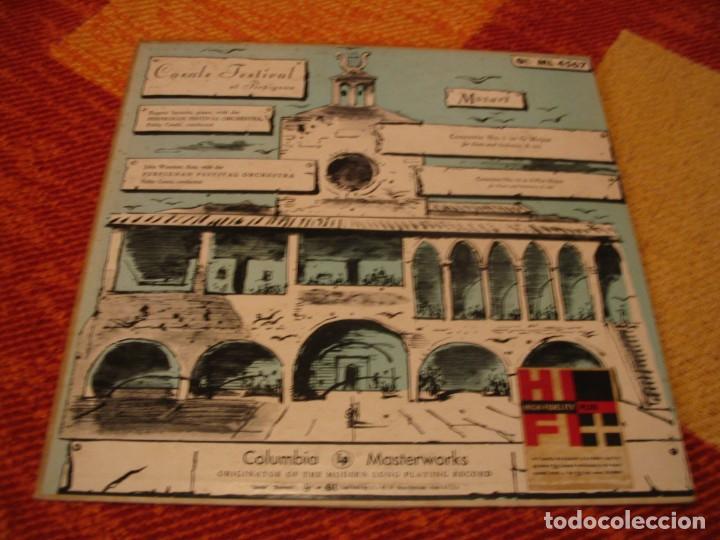 Dischi in vinile: PABLO PAU CASALS LP FESTIVAL AT PERPIGNAN LP MOZART ISTOMIN WUMMER COLUMBIA USA 50&acute;S