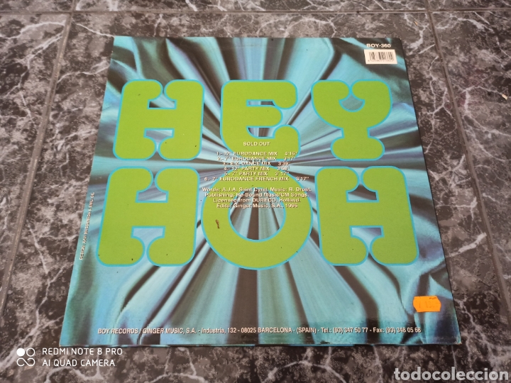 Discos de vinilo: Sold Out - Hey Hoh - Foto 2