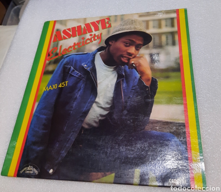 Discos de vinilo: Ashaye - electricity - Foto 1