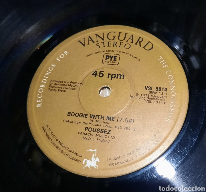 Discos de vinilo: Poussez! - Never gonna say goodbye - Foto 4