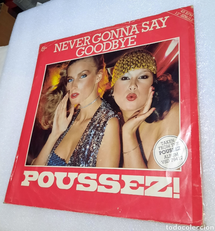 Discos de vinilo: Poussez! - Never gonna say goodbye - Foto 1