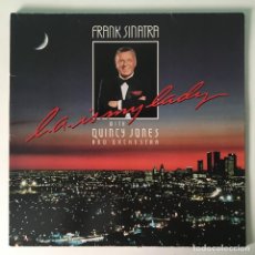 Discos de vinilo: FRANK SINATRA WITH QUINCY JONES AND ORCHESTRA ‎– L.A. IS MY LADY, GERMANY 1984 QWEST RECORDS. Lote 285636688