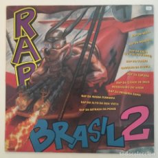 Discos de vinilo: VARIOUS ‎– RAP BRASIL 2, BRASIL 1995 SOM LIVE. Lote 285637768