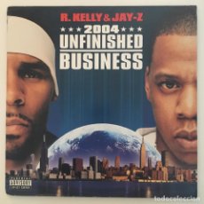 Discos de vinilo: R. KELLY & JAY-Z ‎– UNFINISHED BUSINESS, 2 LPS, US 2004 DEF JAM RECORDINGS