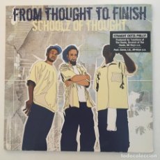 Discos de vinilo: SCHOOLZ OF THOUGHT ‎– FROM THOUGHT TO FINISH, 2 LPS, GERMANY 2002 FULL BLAST MUSIC