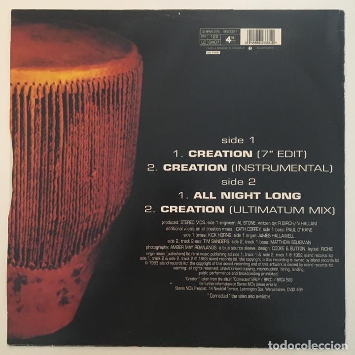 Discos de vinilo: Stereo MCs &lrm;&ndash; Creation, UK 1993 4th & Broadway - Foto 2