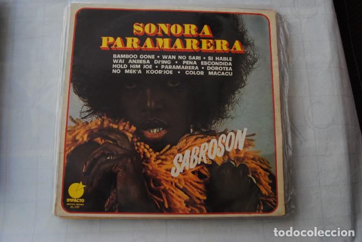 Discos de vinilo: sonora paramarera. sabroson. impacto 1975. lp - Foto 1