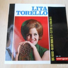 Discos de vinilo: LITA TORELLO, EP, QUE HARÁS + 3, AÑO 1965. Lote 285676178