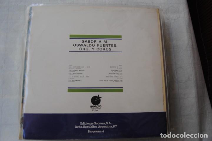 Discos de vinilo: sabor a mi. impacto 1974 lp - Foto 2