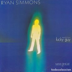 Discos de vinilo: RYAN SIMMONS ( MODERN TALKING ) * MAXI VINILO * LUCKY GUY * ITALO-DISCO SANNI RECORDS SPAIN 1984. Lote 285753583