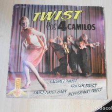 Discos de vinilo: 4 CAMILOS, LOS - TWIST -, EP, KALUMET TWIST + 3, AÑO 1962. Lote 285756883