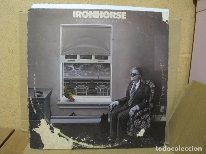 Discos de vinilo: IronHorse - Everything is Grey - Scotti Brothers SB 7108 - 1980 - Edici&oacute;n USA