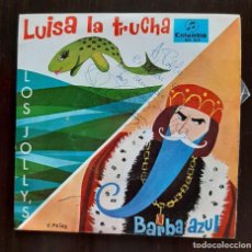 Discos de vinilo: LOS JOLLYS - LUISA LA TRUCHA / BARBA AZUL - SINGLE 1967