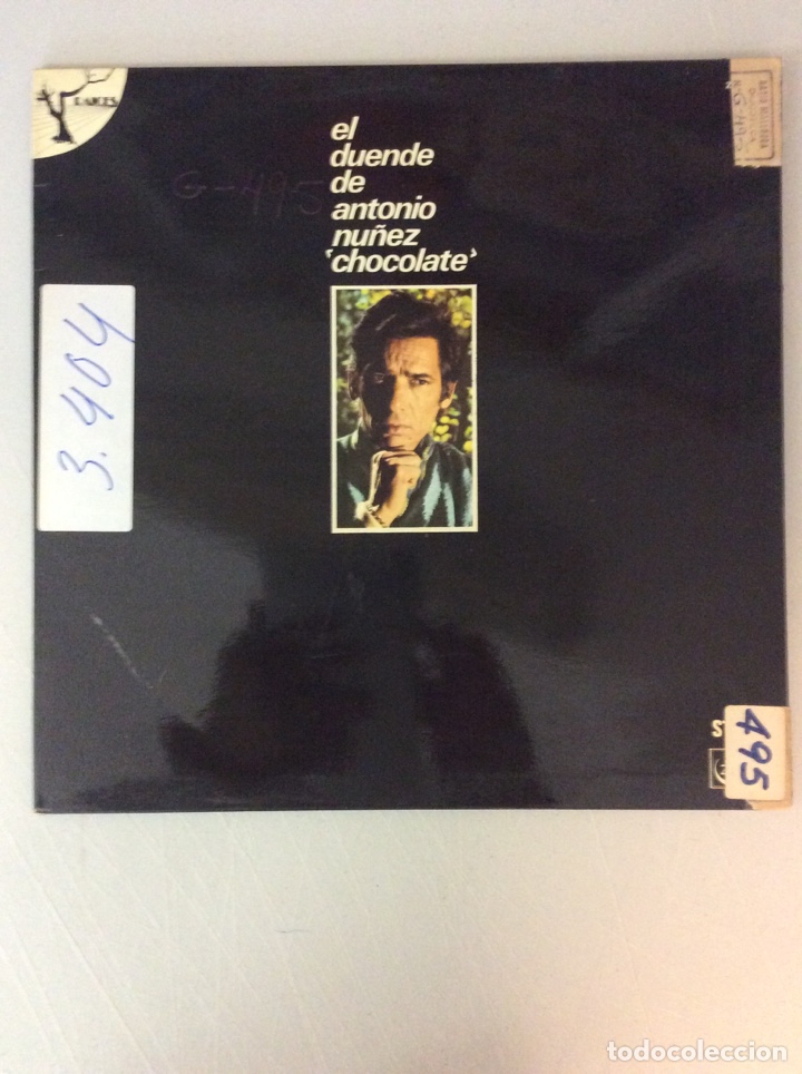 Discos de vinilo: El duende de Antonio Nu&ntilde;ez &ldquo;chocolate&rdquo; - Foto 1