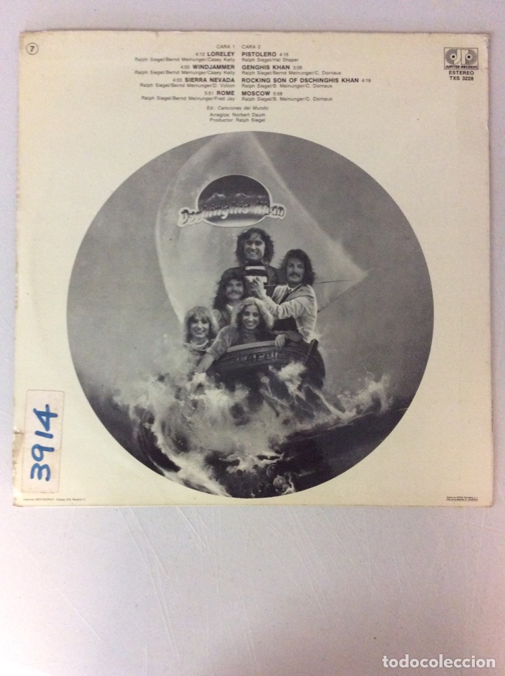 Discos de vinilo: Loreley. Dschinghis Khan - Foto 2