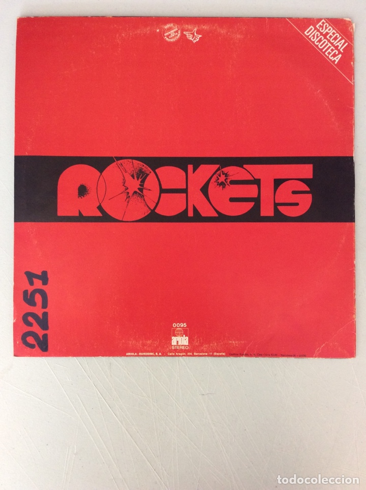 Discos de vinilo: Rockets. On the road again. Space rock - Foto 2