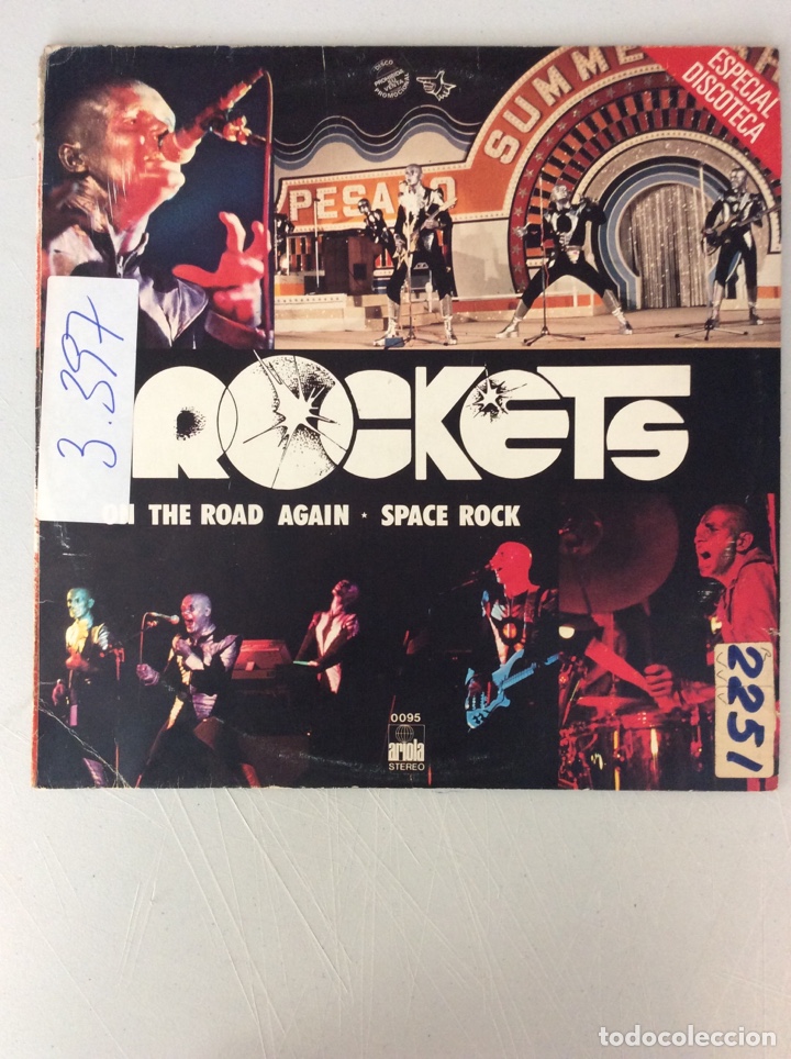 Discos de vinilo: Rockets. On the road again. Space rock - Foto 1