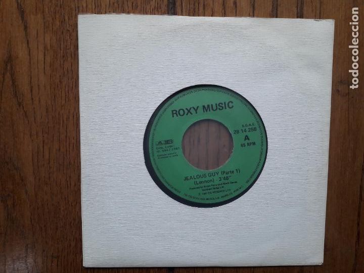 Discos de vinilo: Roxy music - jealousy guy (part 1 + part 2) - Foto 1