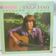 Discos de vinilo: JOSE FELICIANO - ESCENAS DE AMOR - 1982 - SPAIN - VG+/VG+. Lote 286007218