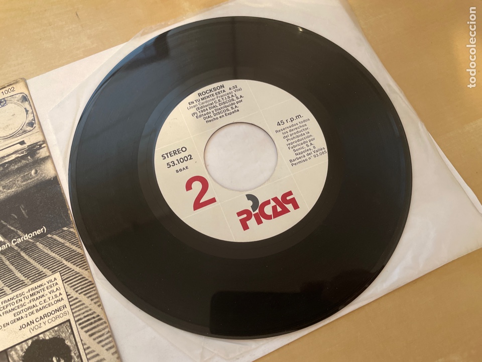 Discos de vinilo: Rockson - Herederos Del Rock - Single Promo 1984 - SPAIN - Foto 5 - 286053203