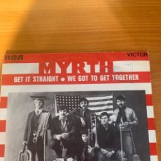 Discos de vinilo: MYRTH - GET IT STRAIGHT / WE GOT TO GET TOGETHER
