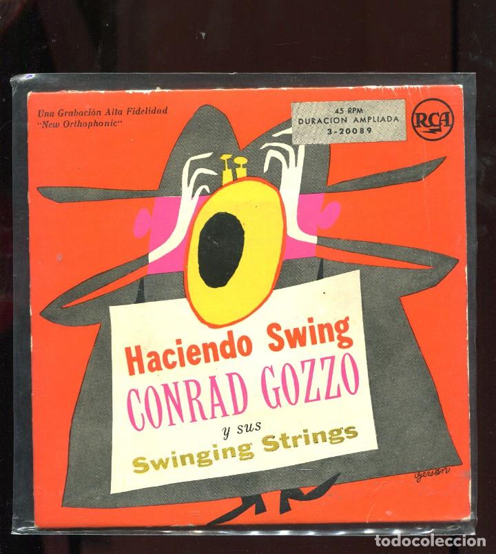 Discos de vinilo: Conrad Gozzo y sus Swinging Strings. RCA. Spain perfecto - Foto 1