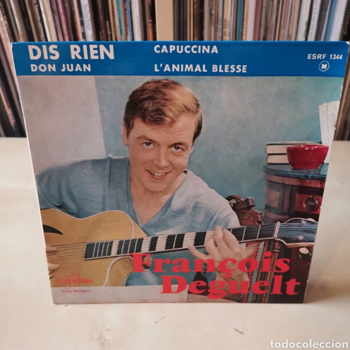 Discos de vinilo: FRANCOIS DEGUELT - EP - DIS RIEN + 3 FRENCH 60'S