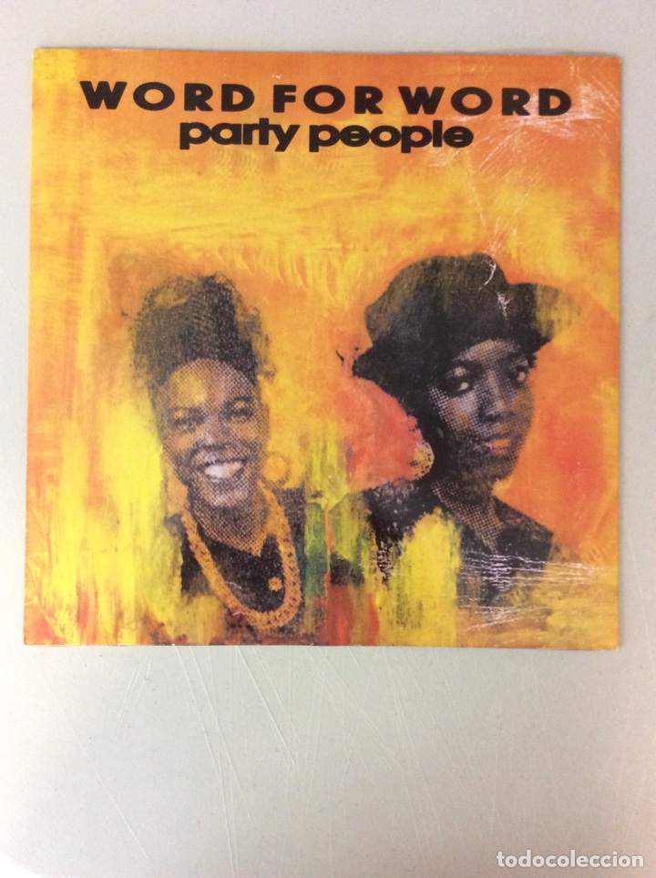 Discos de vinilo: Word for word. Party people - Foto 1