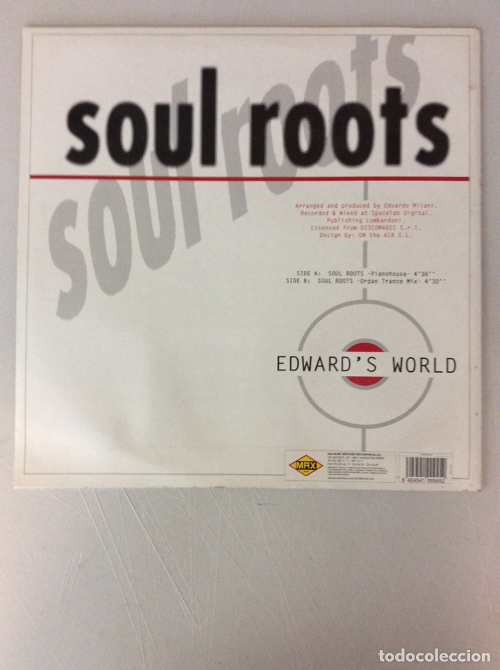 Discos de vinilo: Soul roots. Edward&rsquo;s world - Foto 2