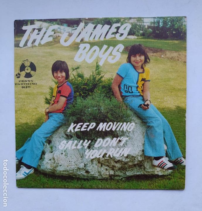 Discos de vinilo: THE JAMES BOYS - KEEP MOVING - SINGLE. TDKDS18 - Foto 1
