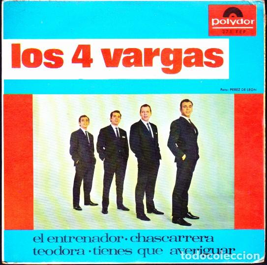 Discos de vinilo: EP LOS VARGAS EL ENTRANADOR + 3 - Foto 1