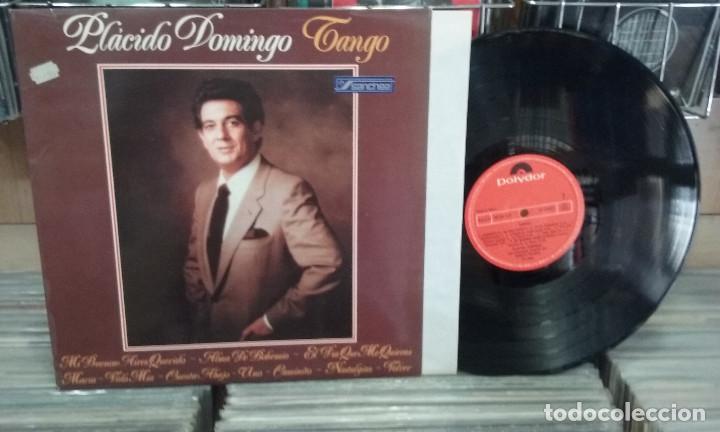 Discos de vinilo: Placido Domingo. Tango. Polydor 1981, ref. 24 80 617 -- LP - Foto 1