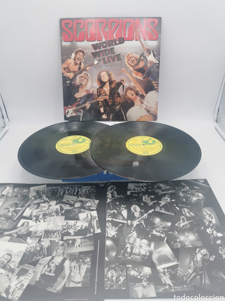Discos de vinilo: SCORPIONS WORLD WIDE LIVE - Foto 1