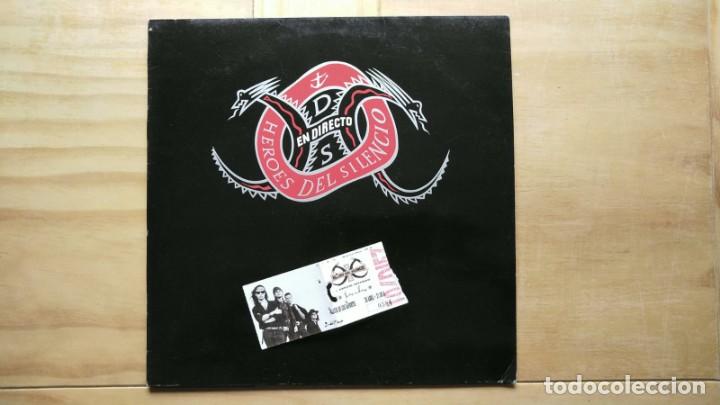 Discos de vinilo: H&eacute;roes Del Silencio &lrm;&ndash; En Directo - Foto 4