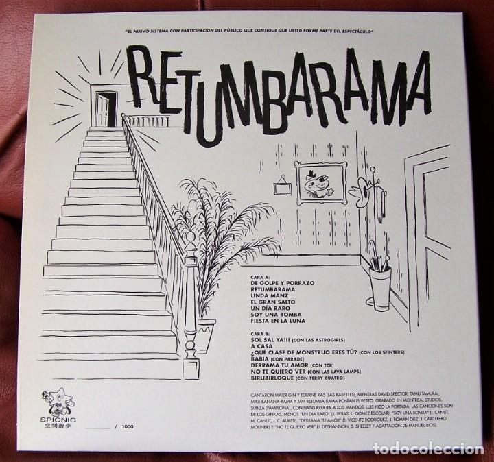 Discos de vinilo: LOS GINKAS - RETUMBARAMA LP - Foto 2