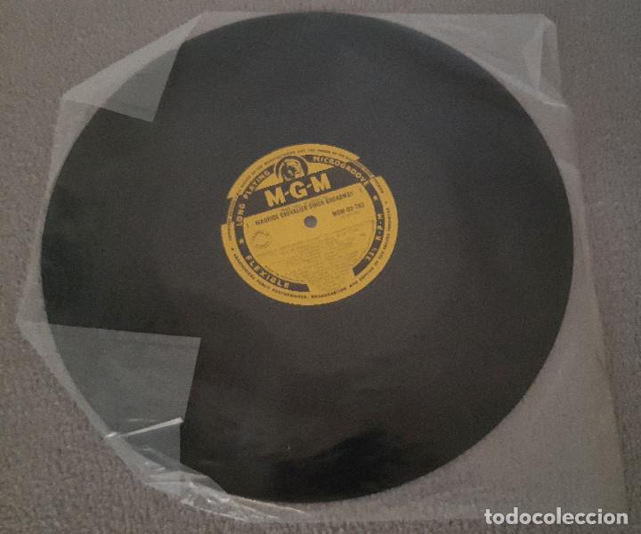 Discos de vinilo: MAURICE CHEVALIER - SINGS BROADWAY - Foto 3