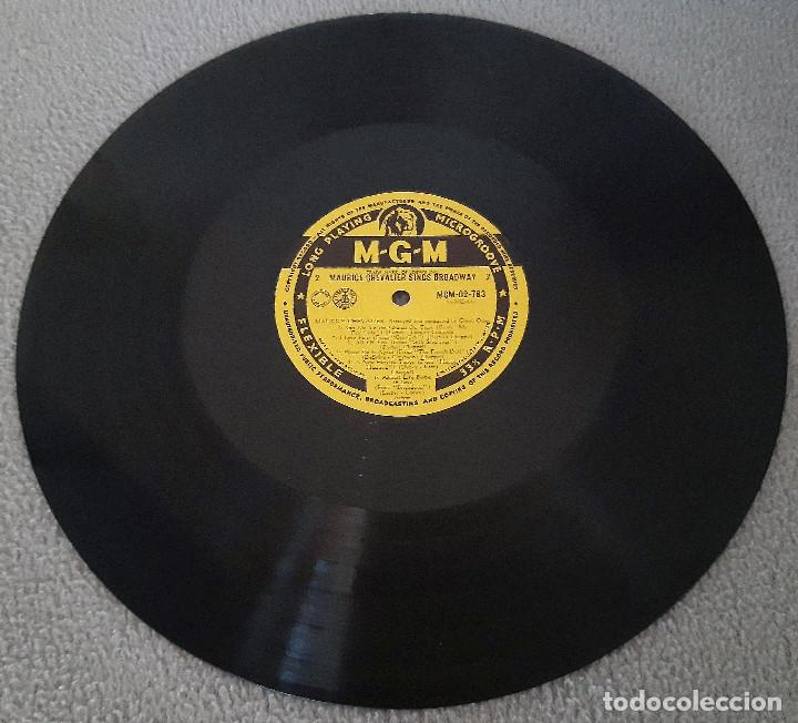 Discos de vinilo: MAURICE CHEVALIER - SINGS BROADWAY - Foto 7