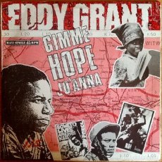Discos de vinilo: EDDY GRANT : GIMME HOPE JO'ANNA [BLUE WAVE - ESP 1988] 12”. Lote 286293423