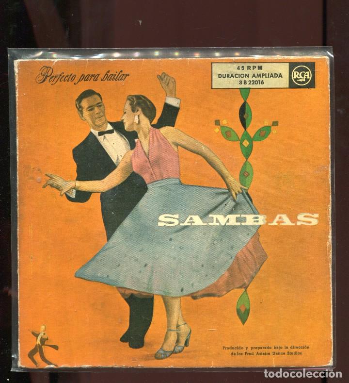 Discos de vinilo: Sambas. orquesta varias. 2 eps doble rca 1958. buenos - Foto 1
