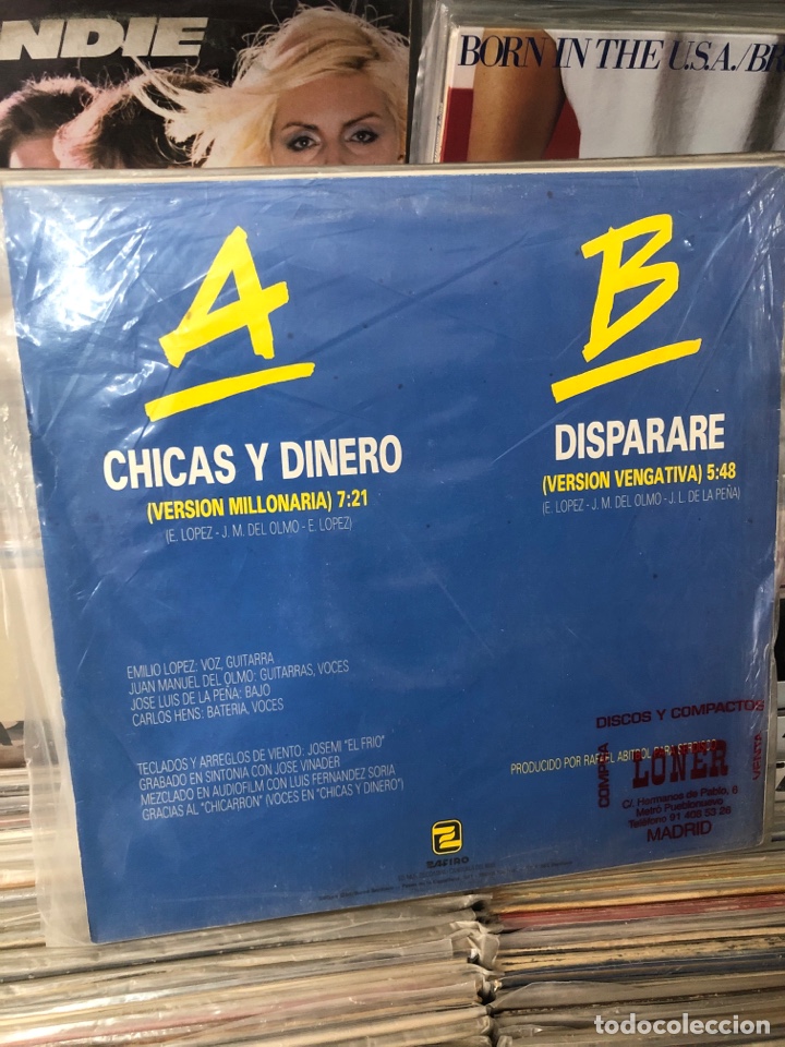Discos de vinilo: Los elegantes chicas y dinero - Foto 2