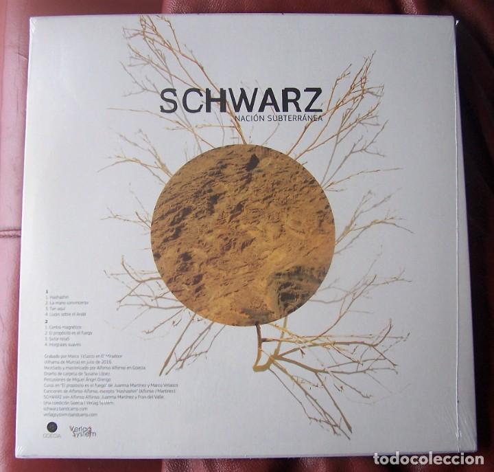 Discos de vinilo: SCHWARZ - NACI&Oacute;N SUBTERR&Aacute;NEA LP - Foto 2