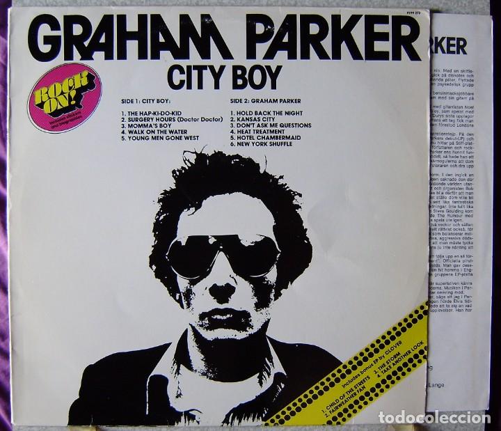 Discos de vinilo: GRAHAM PARKER.CITY BOY...EX - Foto 1