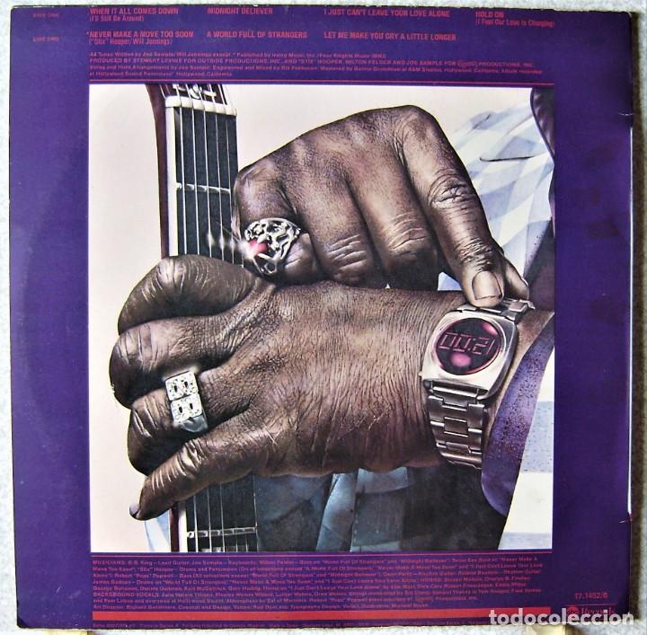Discos de vinilo: B.B.KING.MIDNIGHT BELIEVER...EX - Foto 2