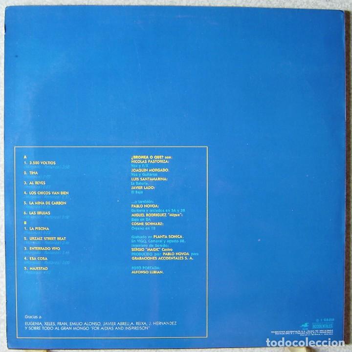 Discos de vinilo: BROMEA O QUE ?.CANCIONES PARA NO DORMIR...EX - Foto 2