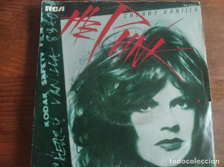 Discos de vinilo: CHERRY VANILLA - The Punk **** SINGLE FRANC&Eacute;S 1977 - Foto 1