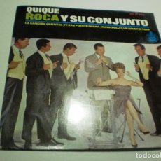 Disques de vinyle: SINGLE QUIQUE ROCA Y SU CONJUNTO. LA CANCIÓN ORIENTAL + 3 TEMAS HISPAVOX 1964 SPAIN (SEMINUEVO). Lote 286377358