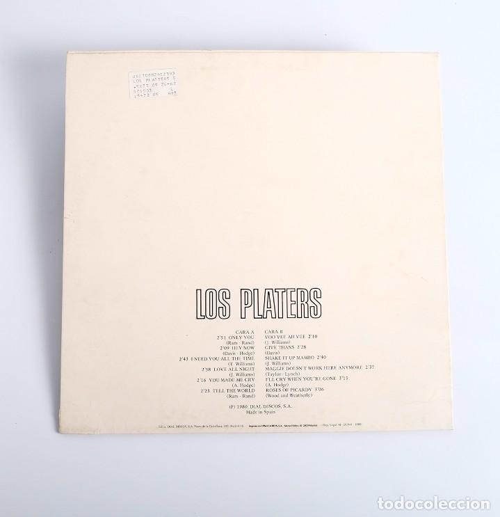 Discos de vinilo: Disco LP. Los Platers. Grandes &eacute;xitos. Dobl&oacute;n. 1980 - Foto 2