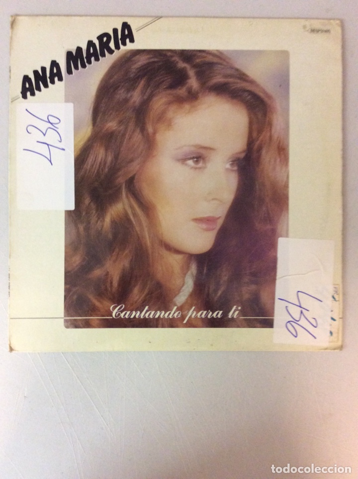 Discos de vinilo: Ana Mar&iacute;a. Cantando para ti - Foto 1