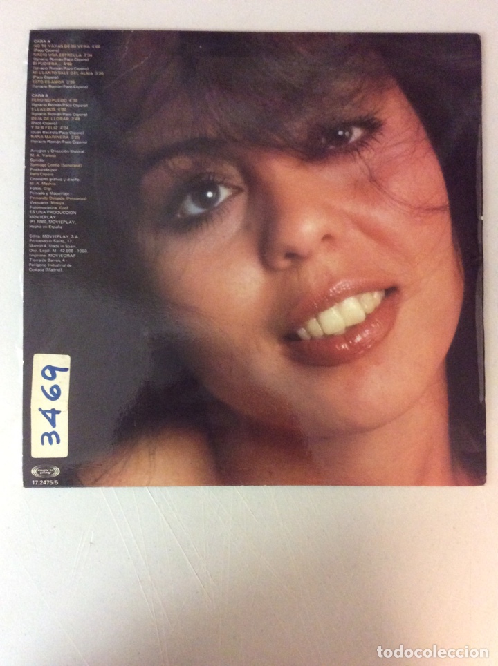 Discos de vinilo: Manuela . No te vayas de mi vera. - Foto 2